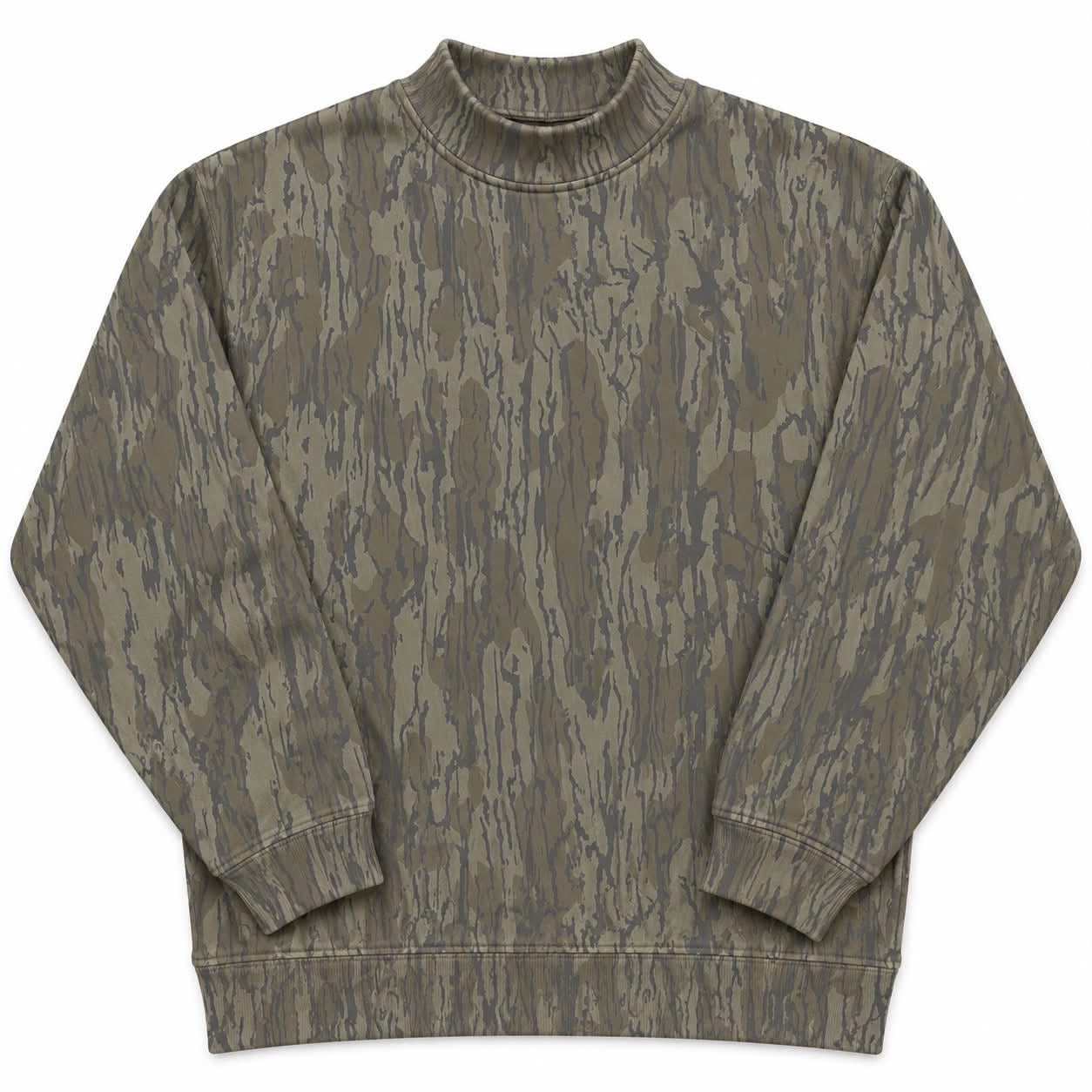 Plain Bottonland mock neck arrives late Sept