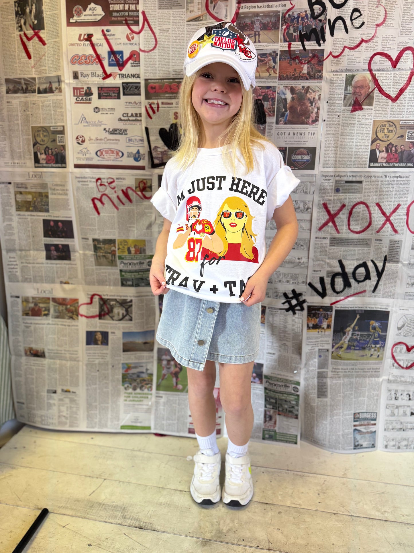 KC Trav and Tay on white Spirit Wear