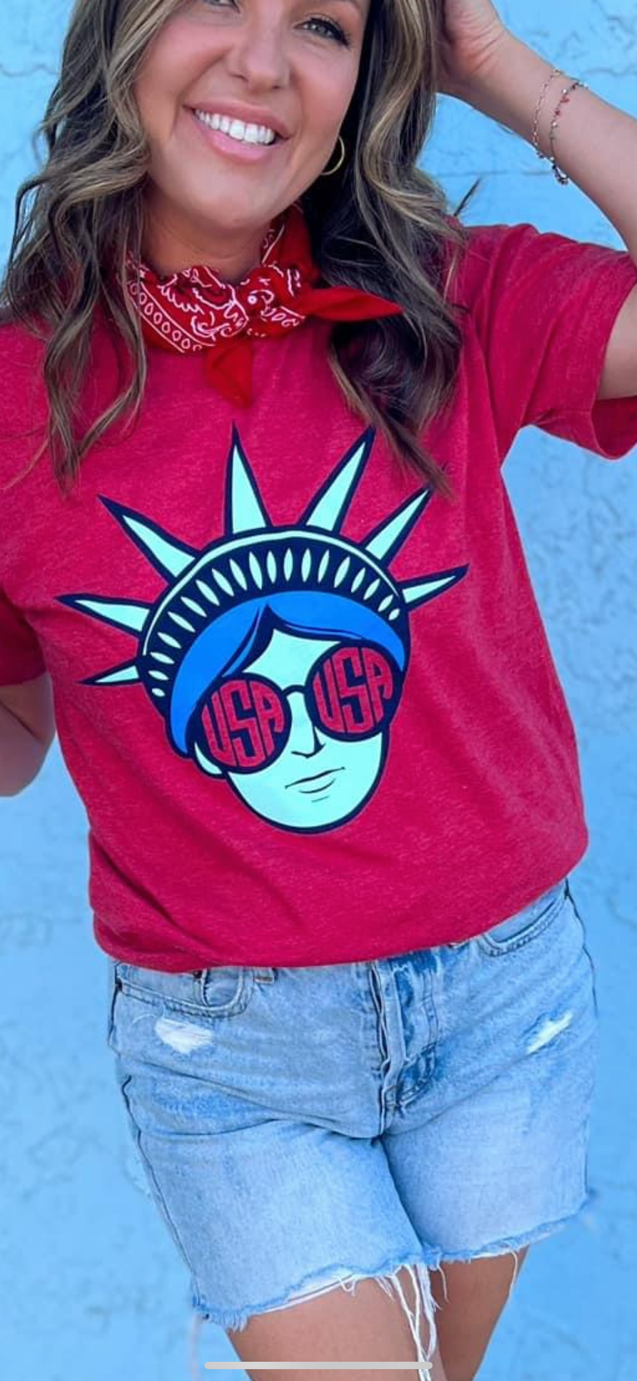 Miss Liberty t-shirt