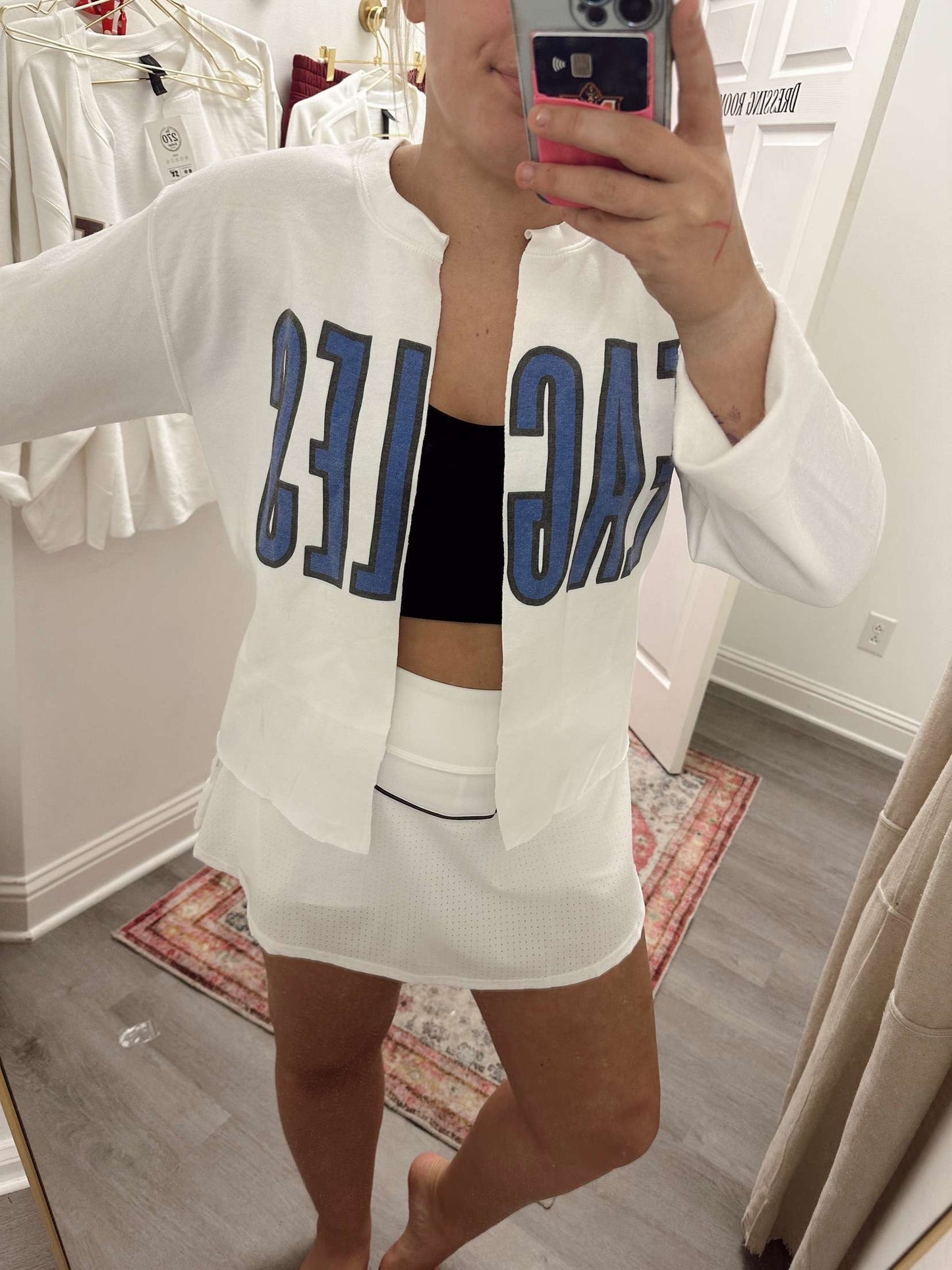 Eagles Rolled sleeve Cardigan