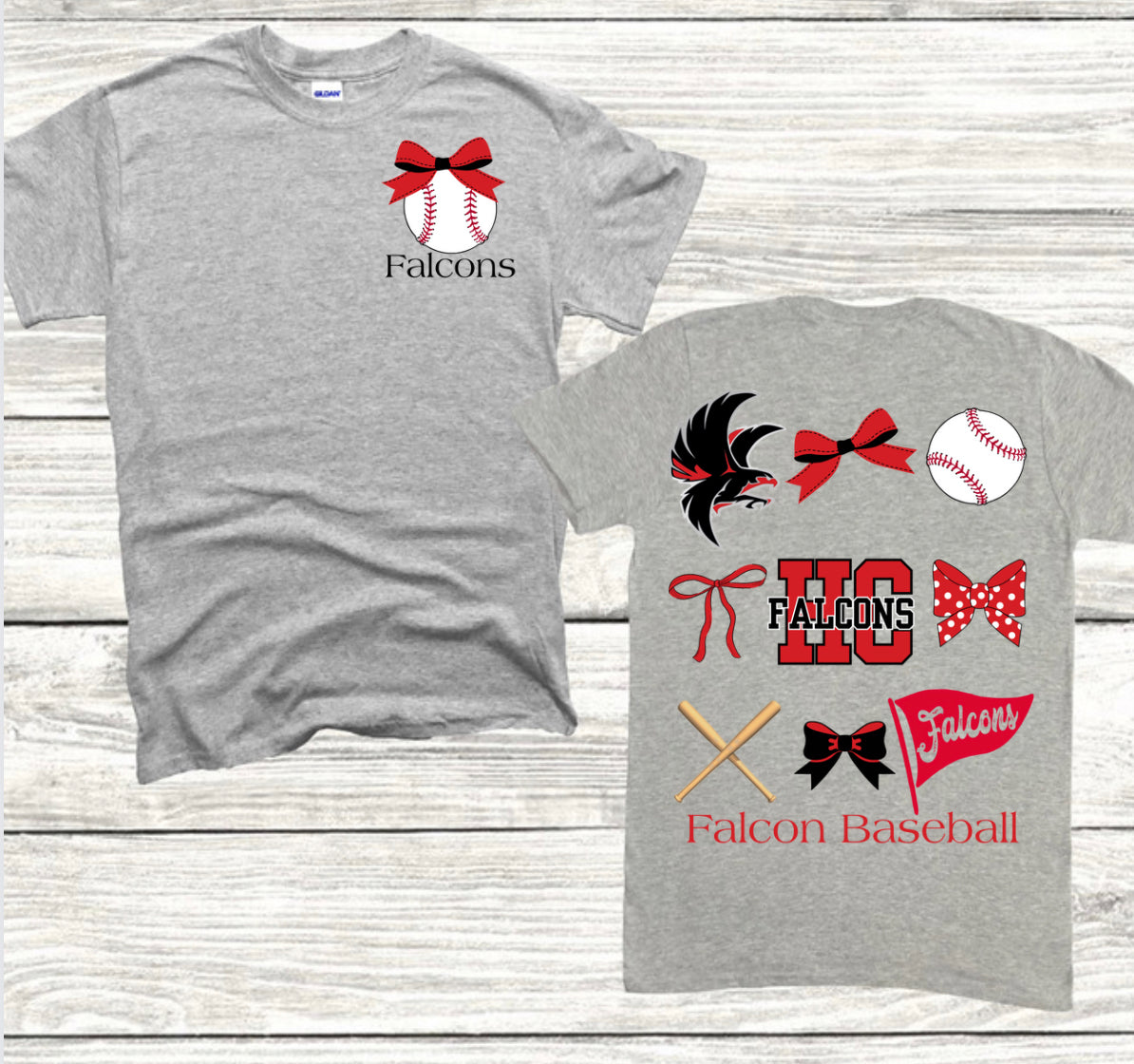 Falcons Bows Spirit Wear