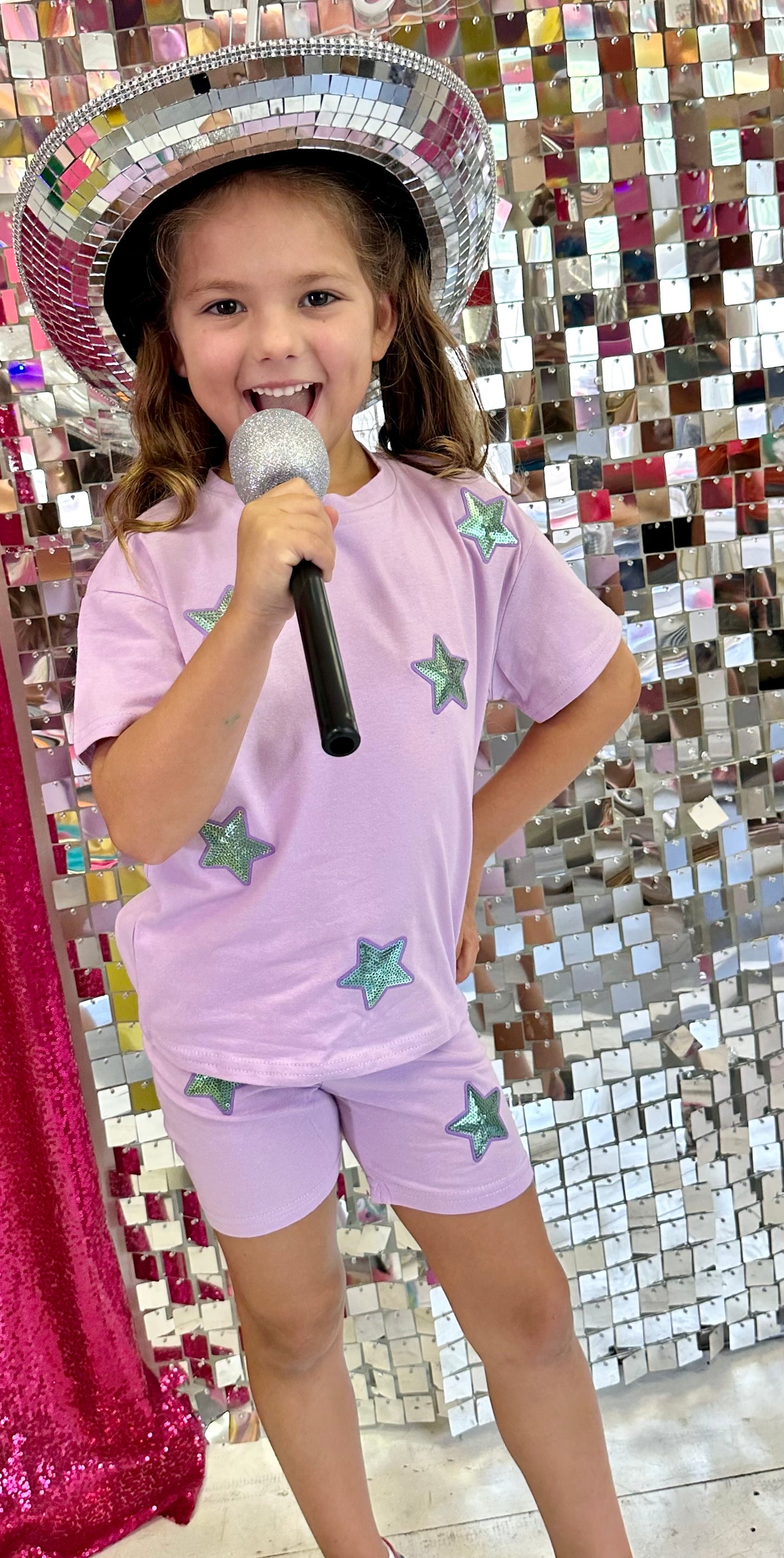 Super Star Set 2 pc T-shirt and shorts BFF collection