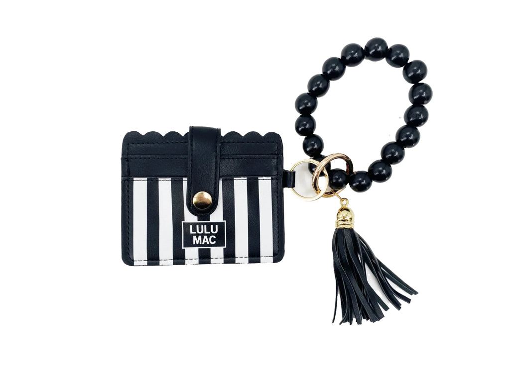 LULU Mac Black Wristlet Wallet