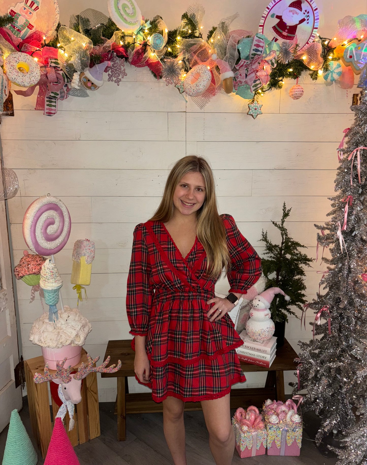 Christmas Plaid Dress