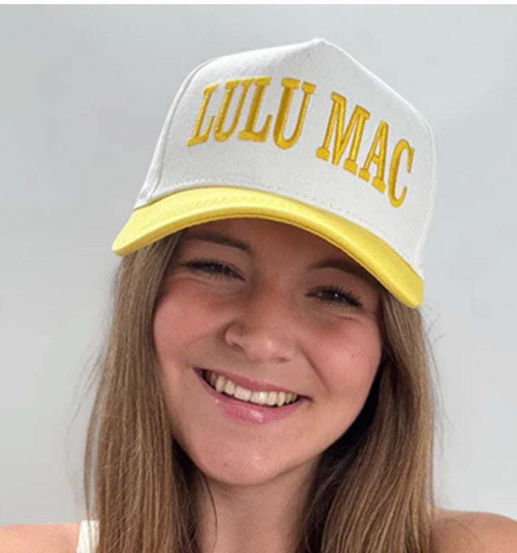 LULU Mac yellow Hat