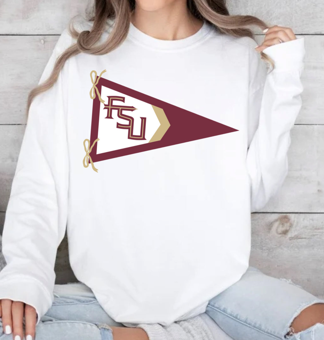 Flordia Pennant and bows spirit wear