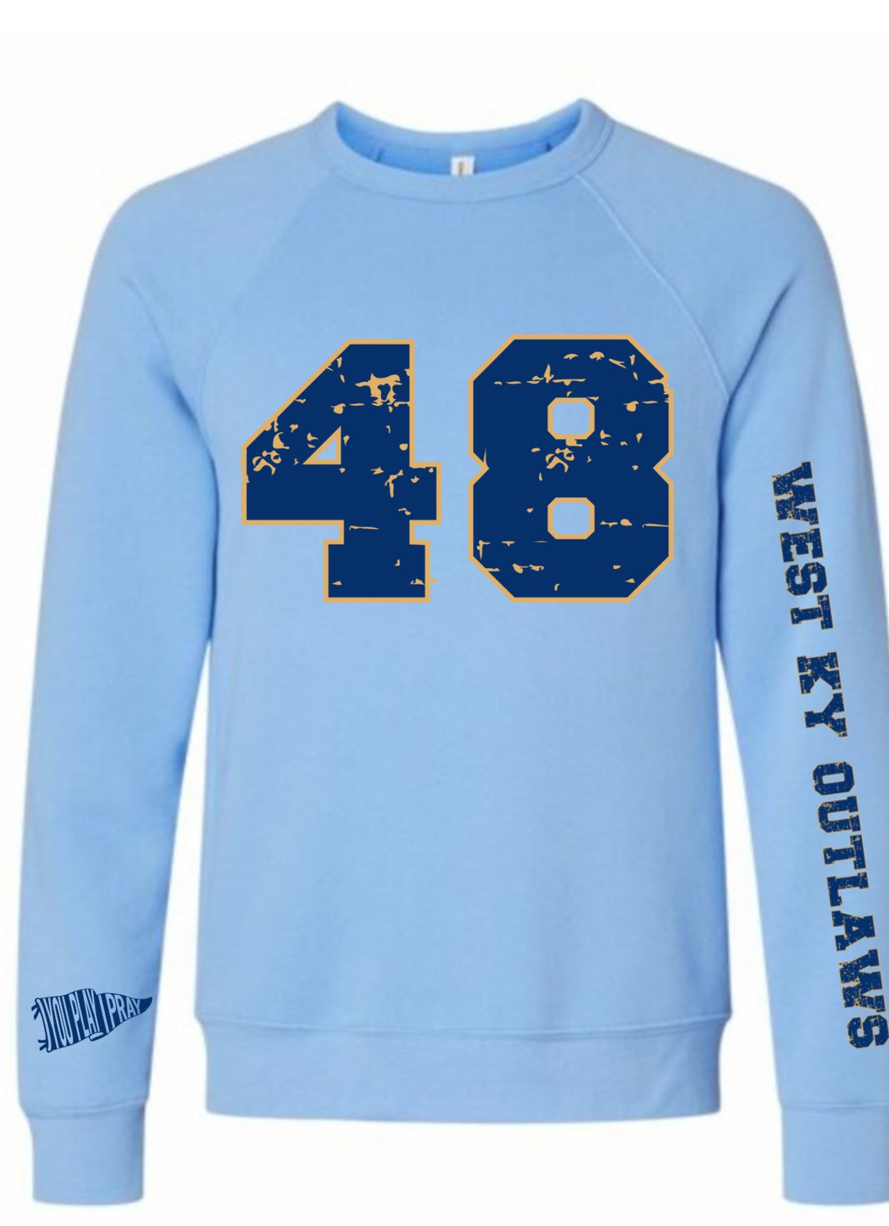 Outlaws baseball Number Spirit Wear