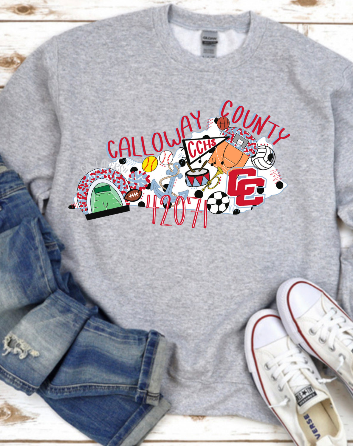 Lakers Doodle Spirit Wear