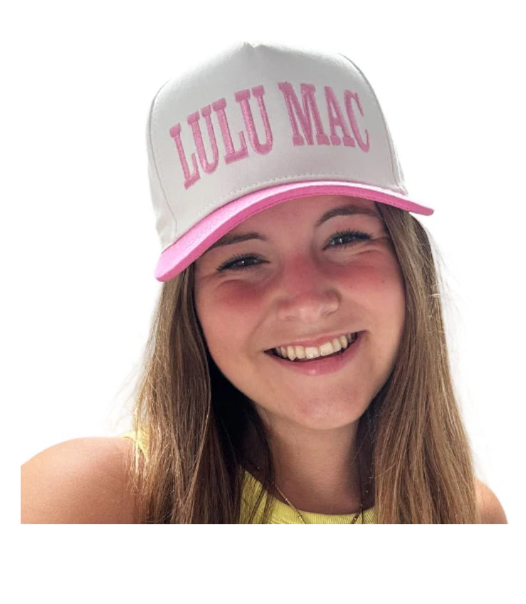 LULU Mac pink Hat