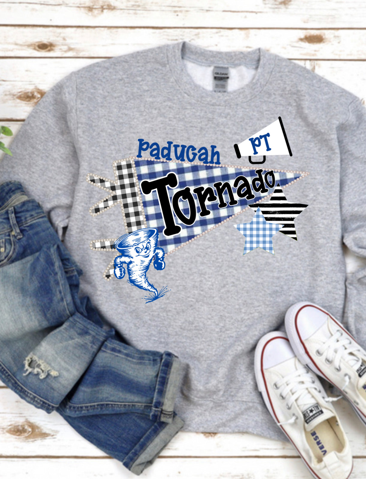 Tornado game day collage