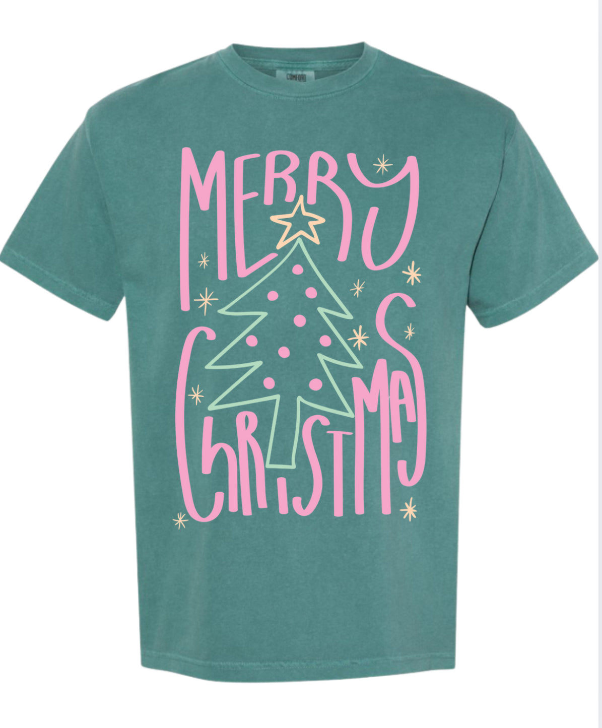 Merry Christmas star tshirt