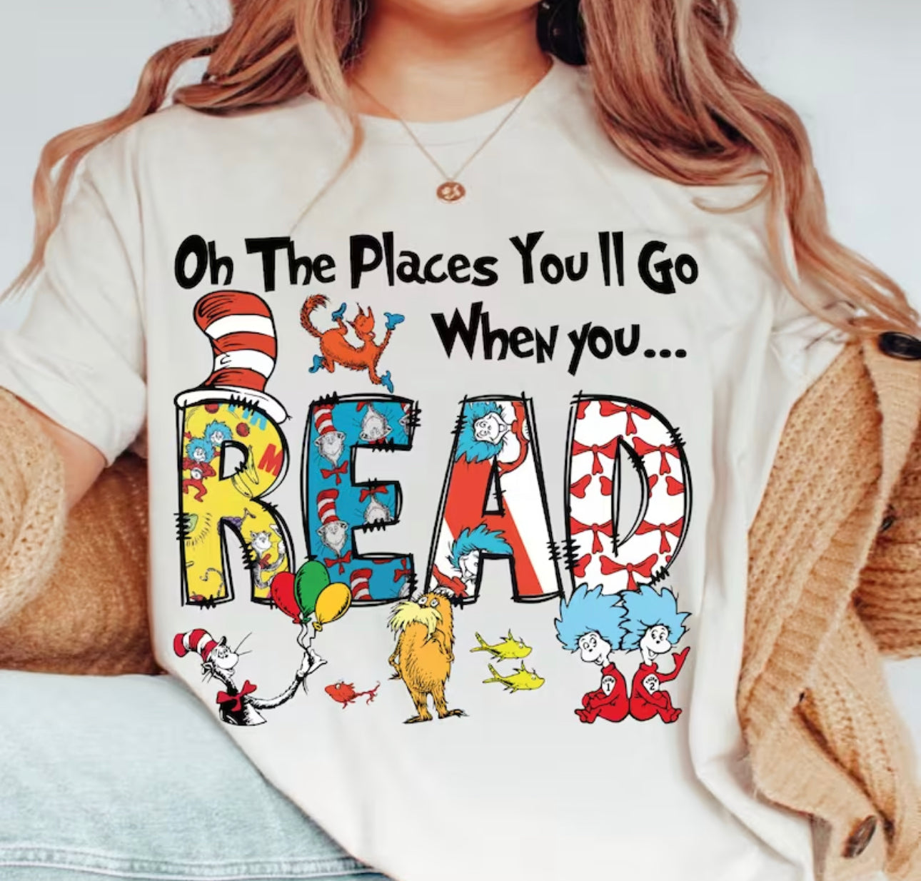 READ graphic T-shirt