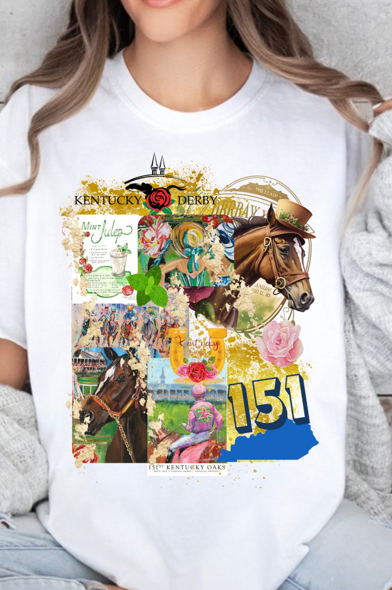 2025 Kentucky Derby graphic tee