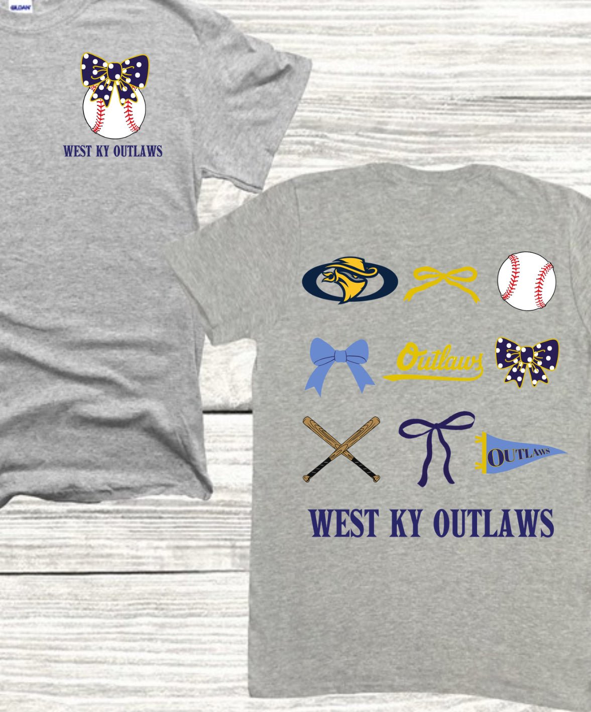 Outlaws baseball Spirit Wear
