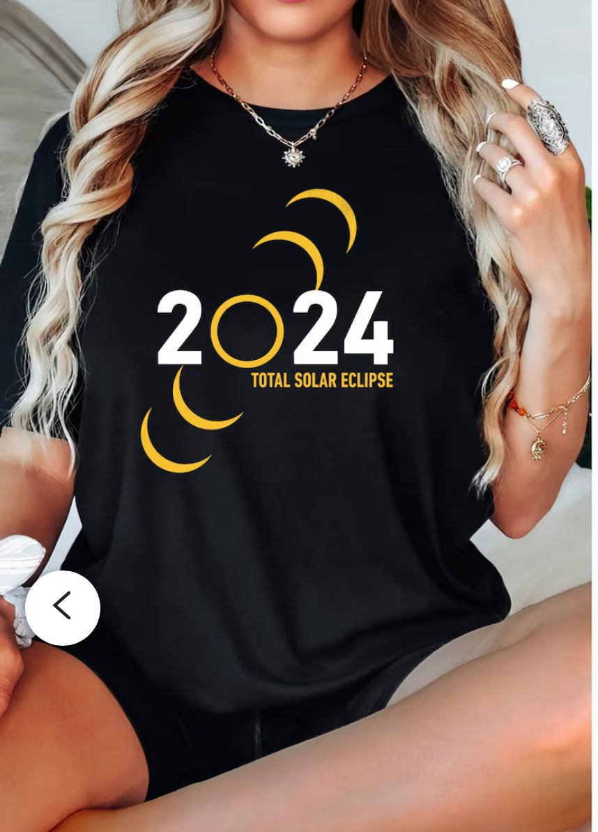 Solar Eclipse graphic tee sweatshirt
