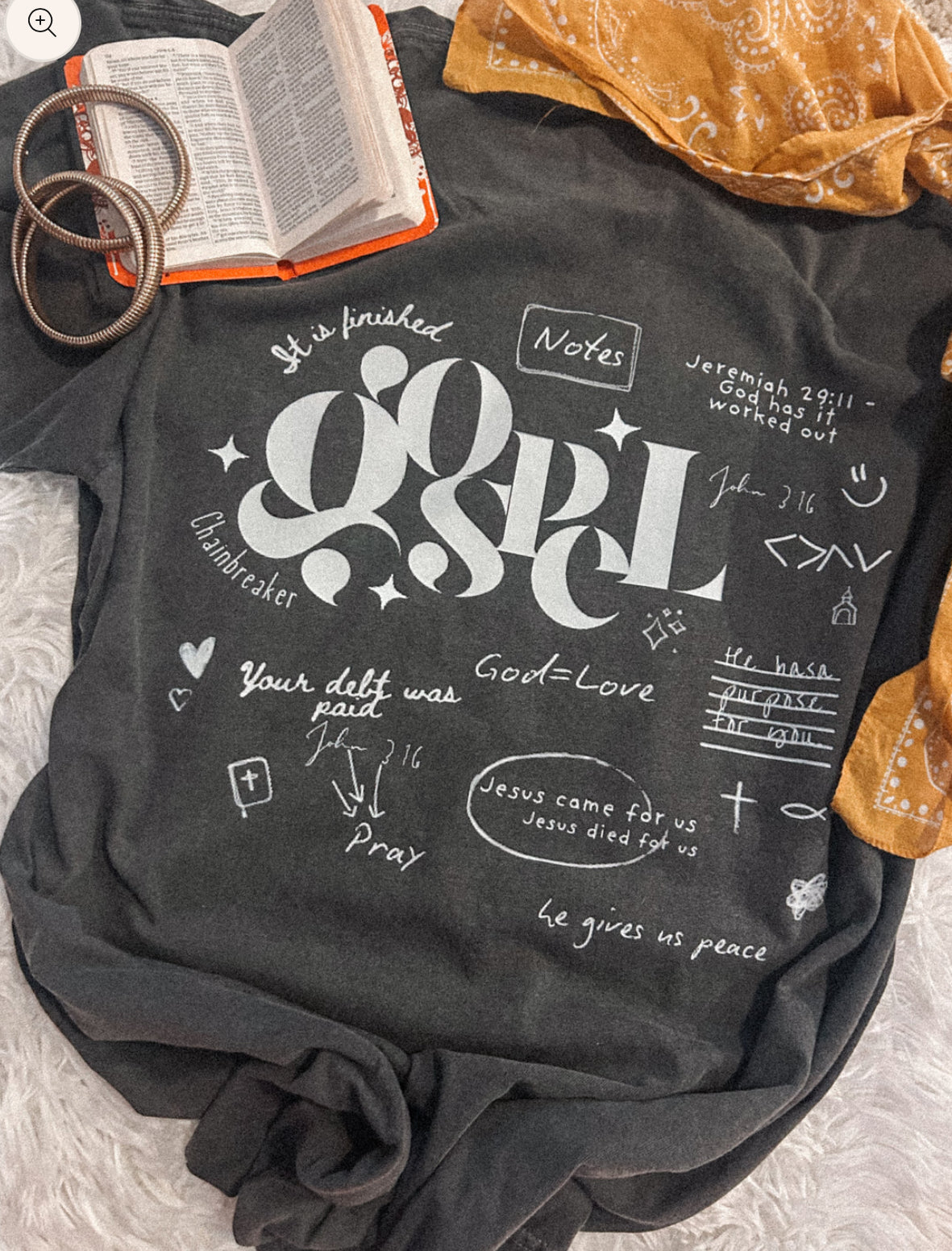 Church Notes T-shirt or Crewneck