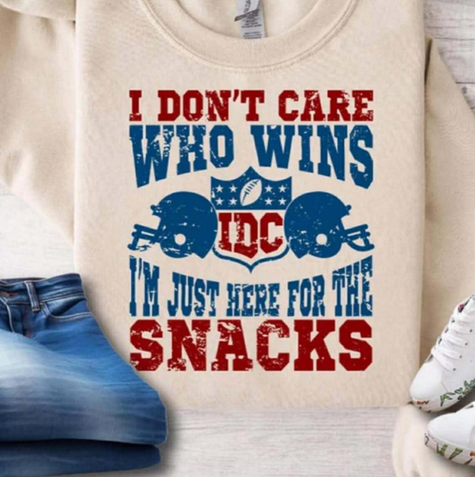 Idc who wins, here for snacks