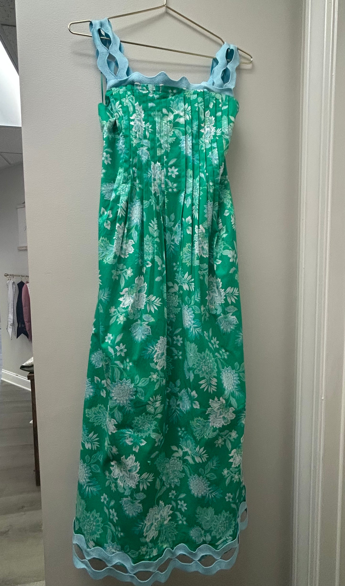 Spring Dreams Dress large Ric Rac Detail