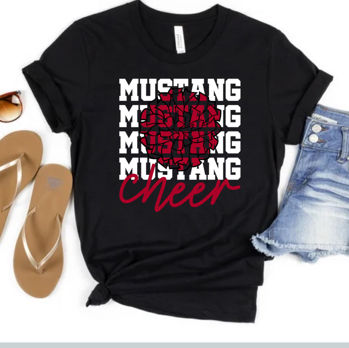 Mustang Cheer spirit wear