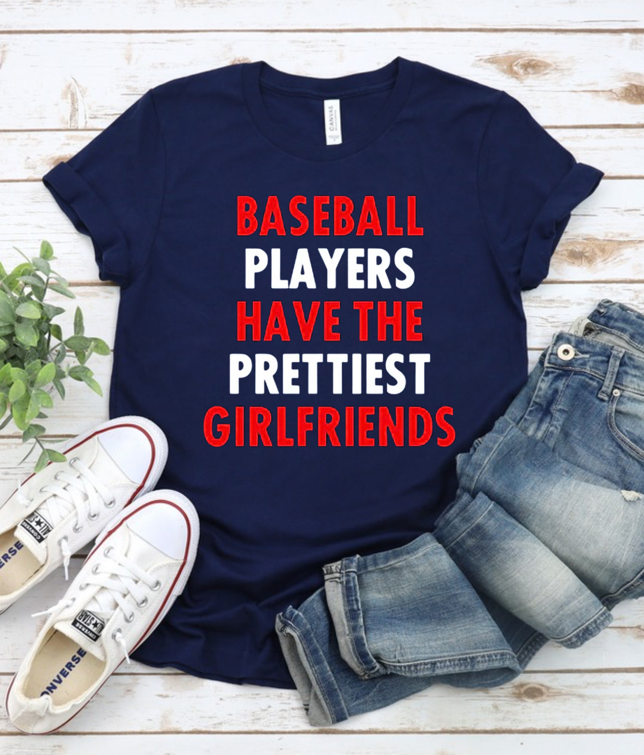 Baseball players have the prettiest girlfriends baseball Spirit Wear