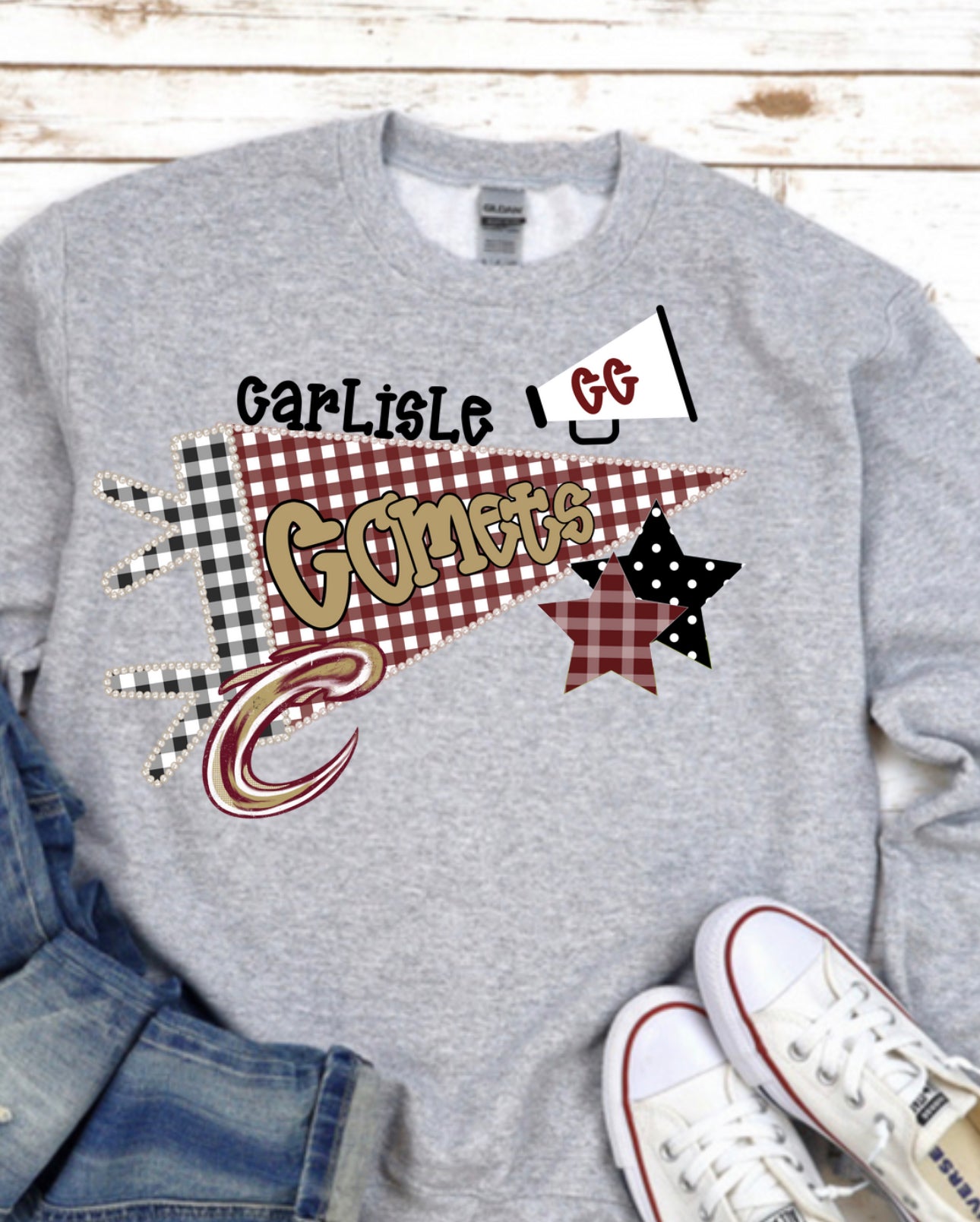 Comets Collage design tshirt or sweatshirt