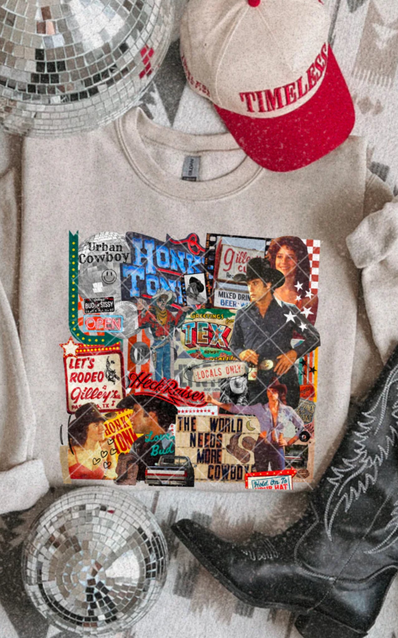 Urban Collage tee or sweatshirt