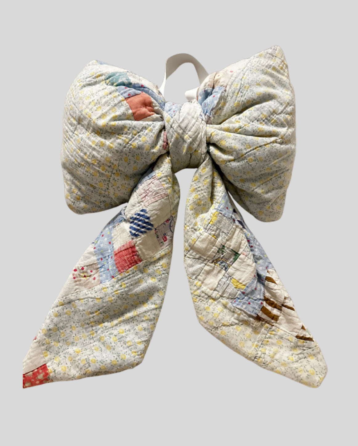 Large tattered Quilted Bow