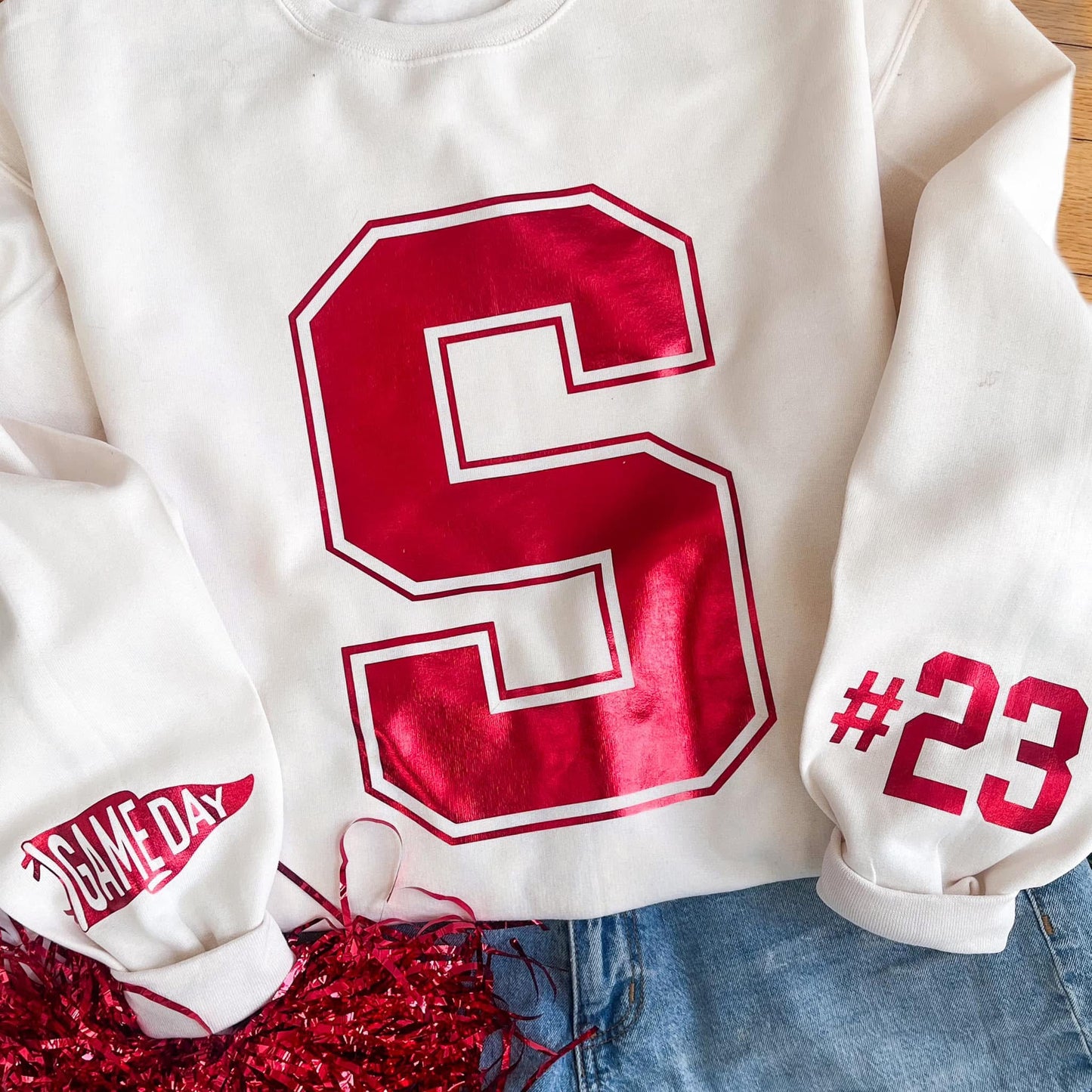 Custom Varsity Team Letter in Foil