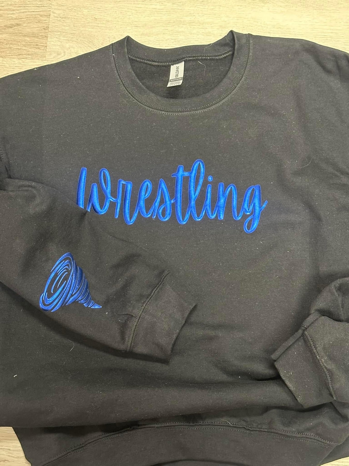 Metallic Puff Wrestling with arm Tornado