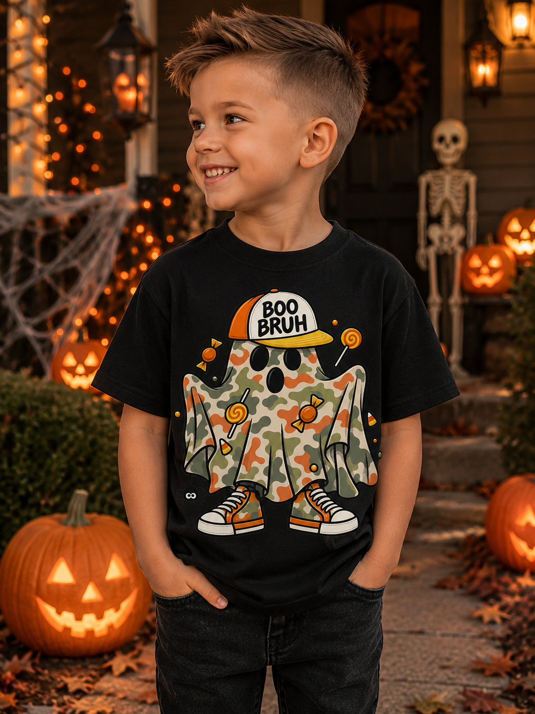 Boys Boo Bruh T-shirt or sweatshirt