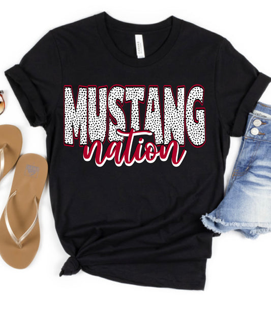 Show your colors Mustang Nation Spirit Wear