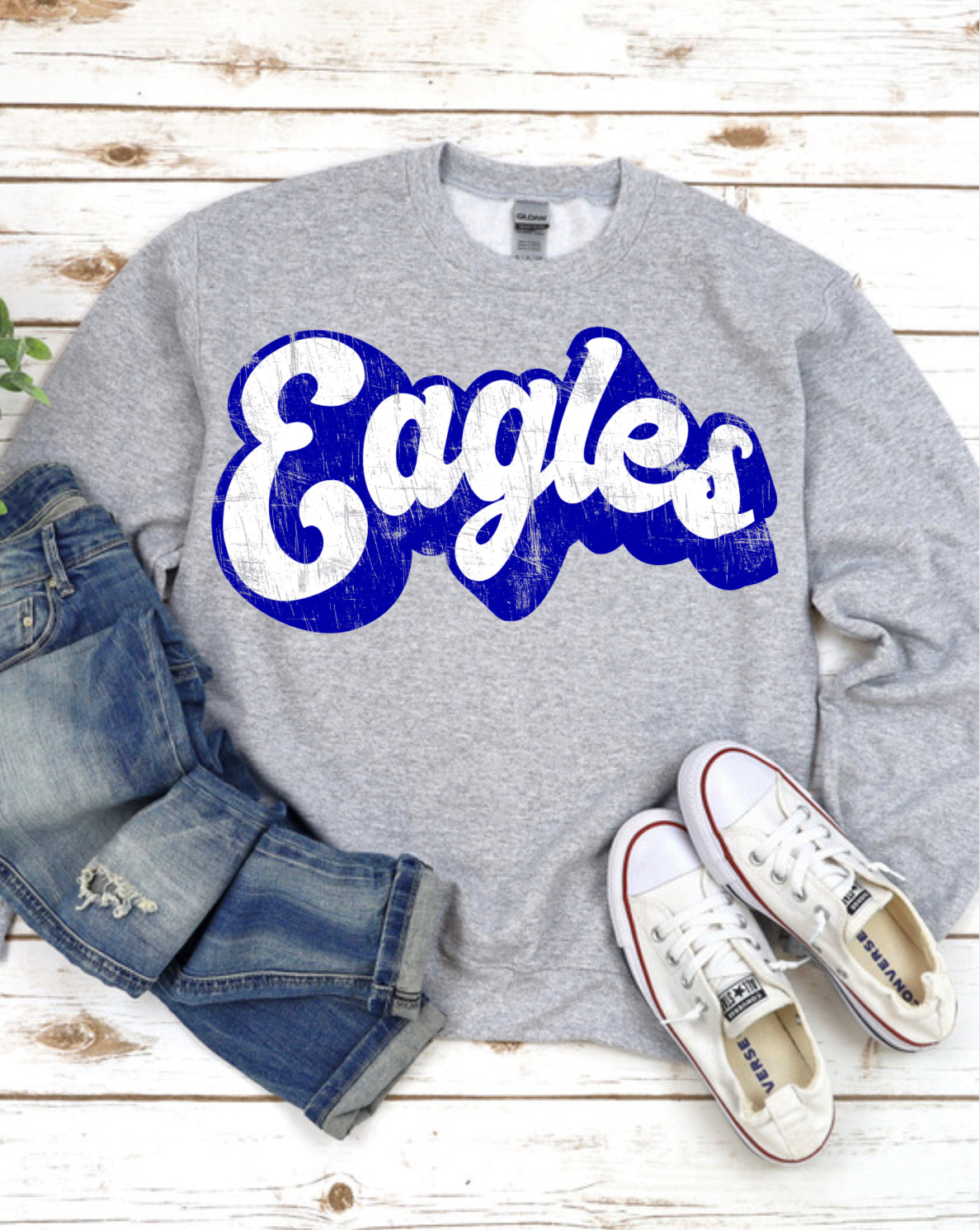 eagles gear Eagles Spirit Wear Youth large crew