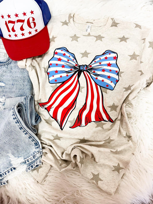 Patriotic Bow T-shirt