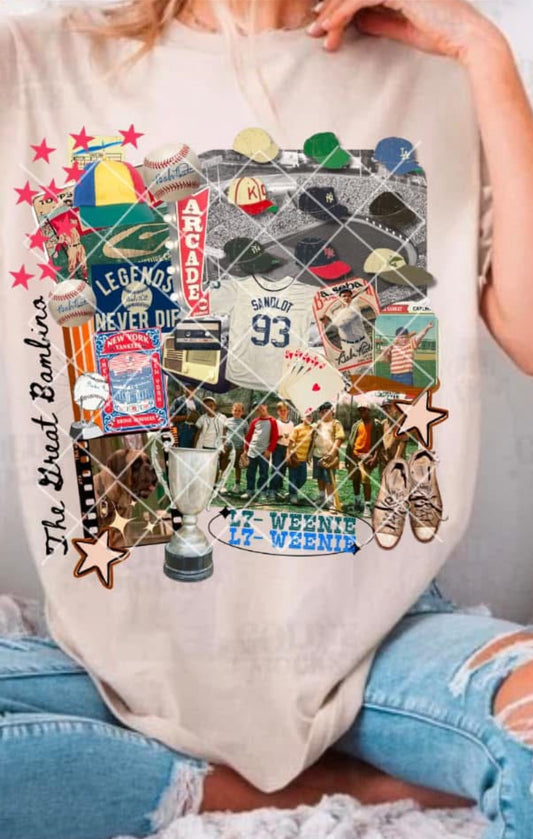 Sandlot baseball Spirit Wear