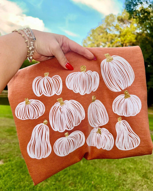 Lace Pumpkins Fall 2025