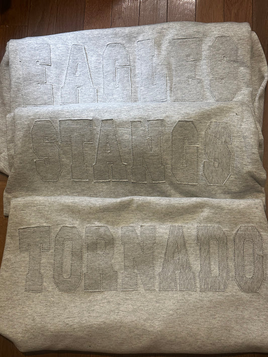 Tornado monochromatic sweatshirt