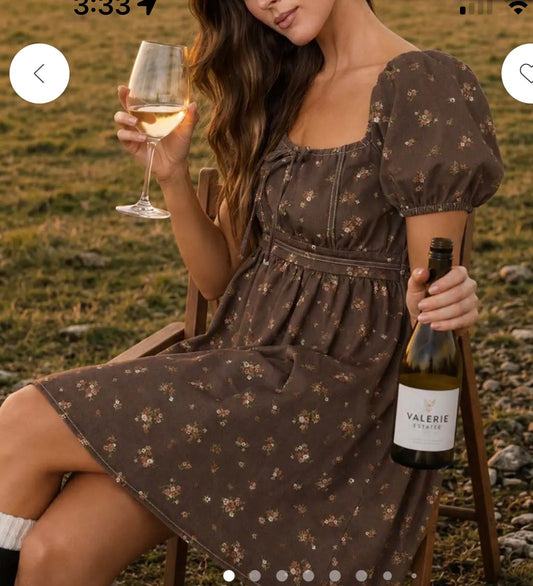 Harvest Rose Dress