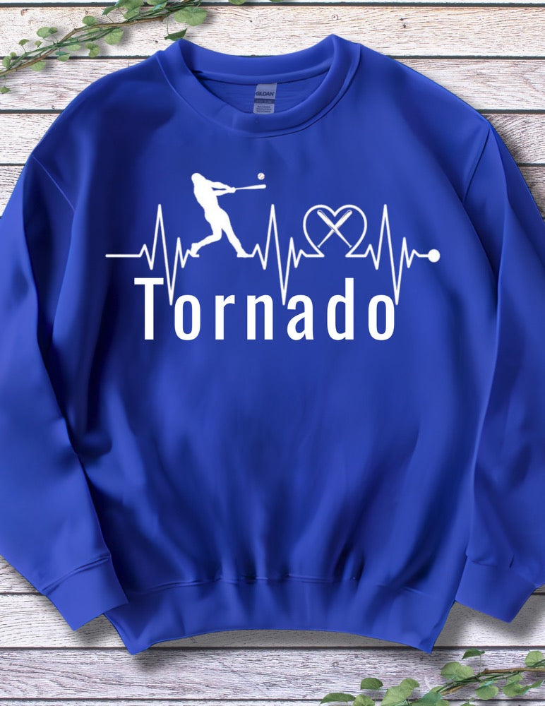 Tornado baseball heartbeat