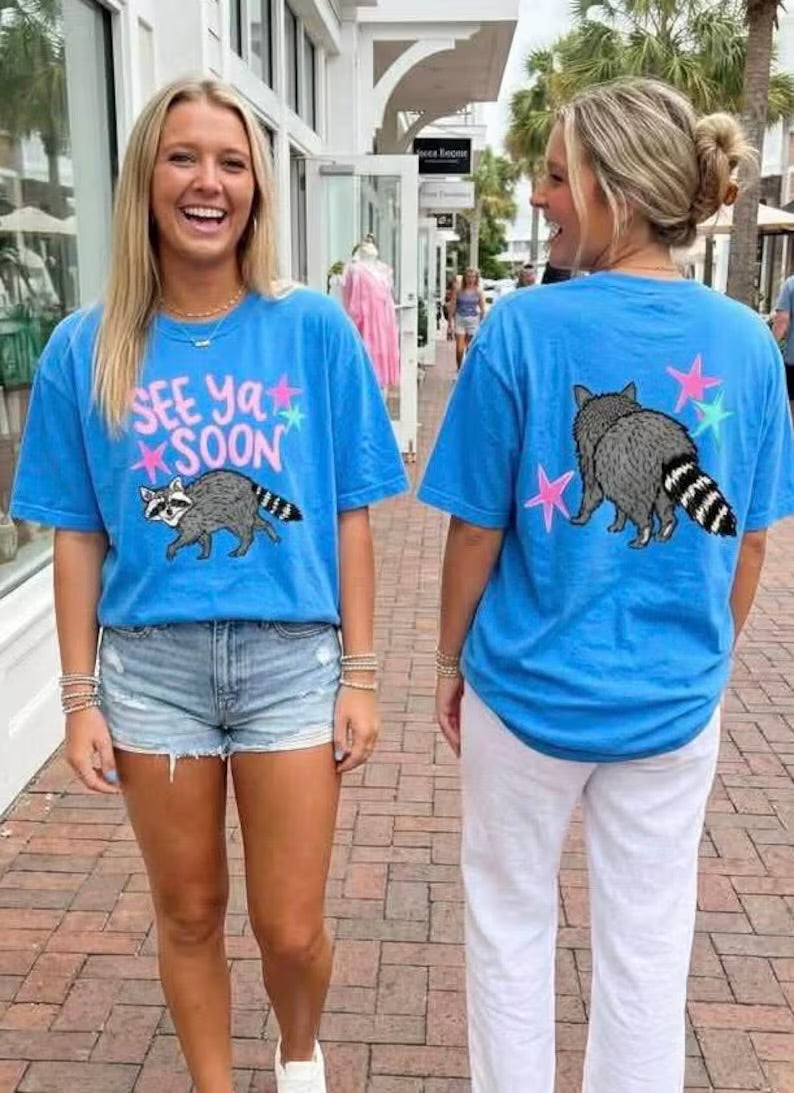 See you soon Raccoon T-shirt