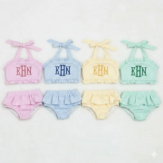 Monogram 2pc Swimsuit