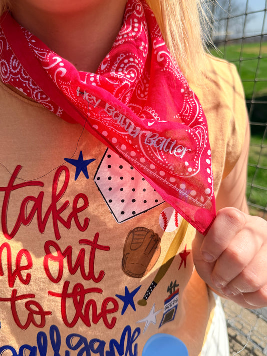 Hey Batter Batter Bandana Scarf