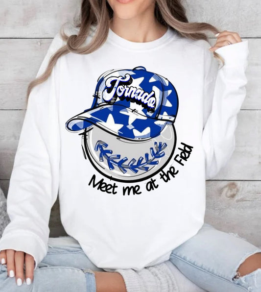 Tornado Baseball Hat design tshirt or sweatshirt