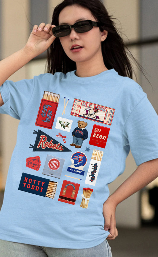 Rebels Matchbook spirit wear