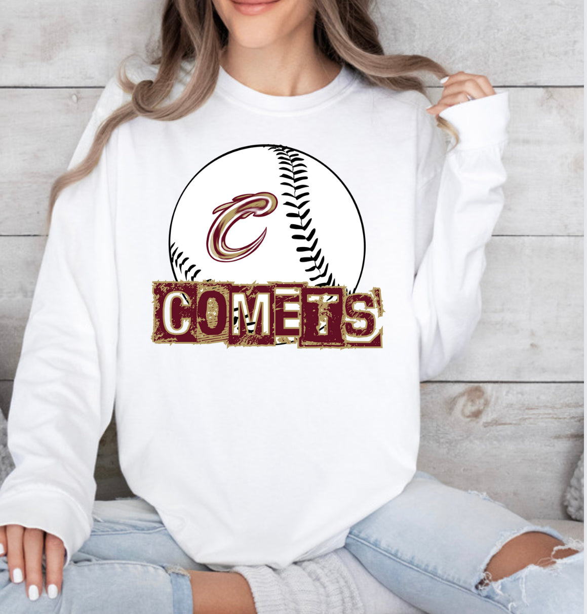 Comets baseball Spirit Wear