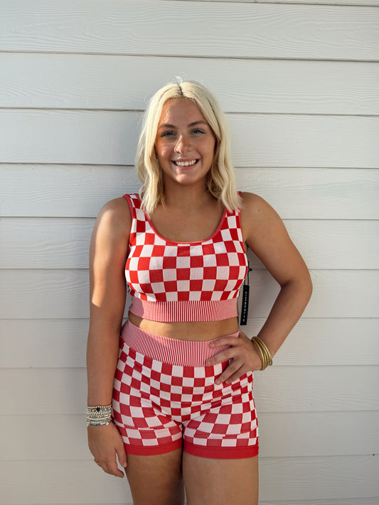 Red Sparkler Set (shorts)