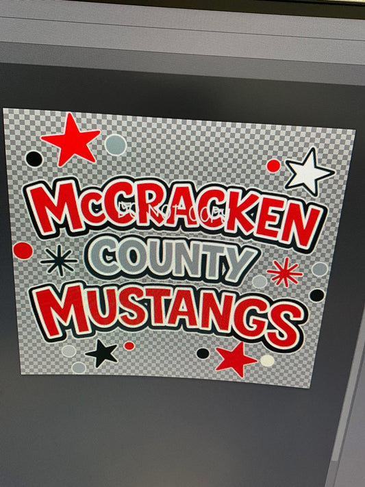 McCracken Mustangs spirit wear