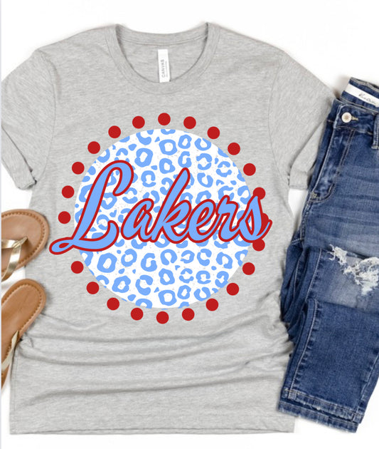 Lakers circle  Spirit Wear