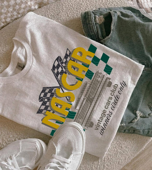 Racing tee or sweatshirt