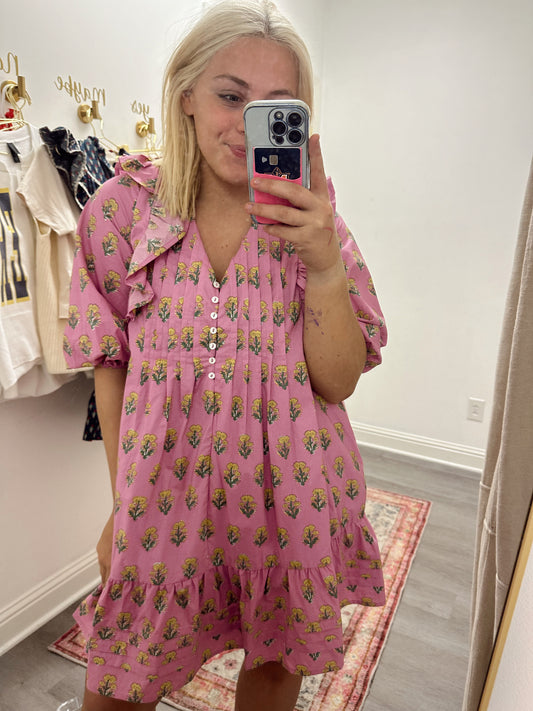Sunset Bloom Dress