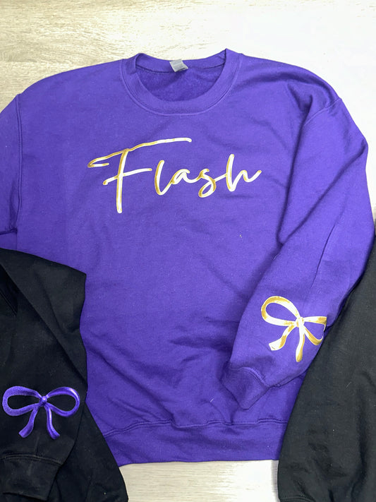 Puff Flash Metalic Spirit Wear put in notes if you want without bow